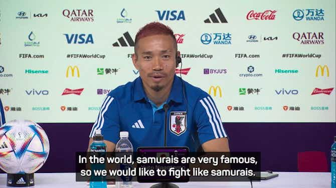 Vorschaubild für Japan will fight like samurais - Nagatomo