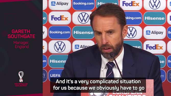 Preview image for England will educate themselves on 'complex' Qatar controversy - Southgate