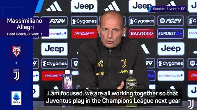 Vorschaubild für Allegri unsure of Juventus future