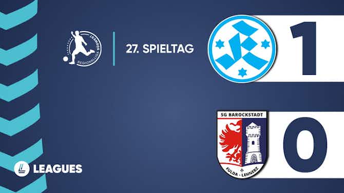 Vorschaubild für Regionalliga Südwest - Stuttgarter Kickers 1:0 SG Barockstadt