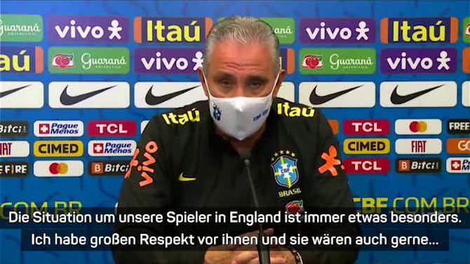Vorschaubild für Brasilien-Coach Tite beklagt fehlende PL-Spieler
