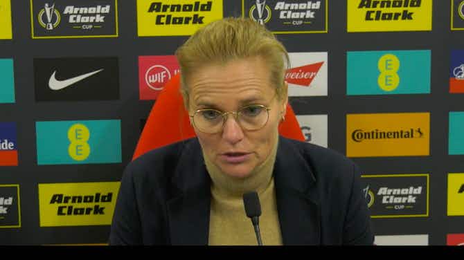 Preview image for Sarina Wiegman justifies ENG starting XI selection #ArnoldClarkCup