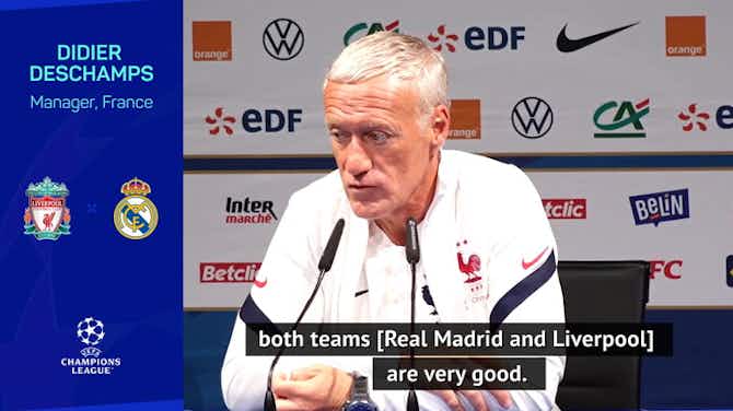 Preview image for  Better for France if Benzema's Madrid win Champions League - Deschamps