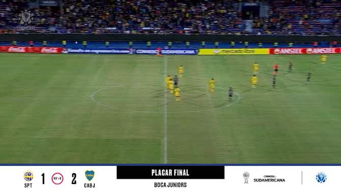 Pratinjau gambar untuk Sportivo Trinidense - Boca Juniors 1 - 2 | PLACAR FINAL