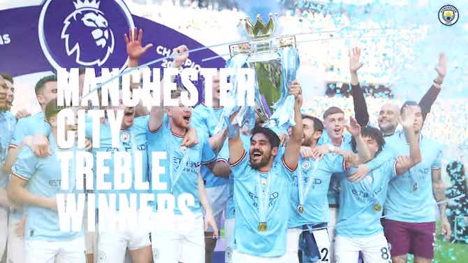 Preview image for Manchester City: Treble winners