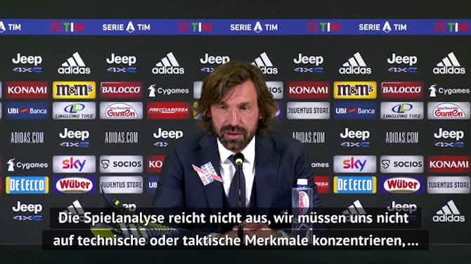 Vorschaubild für Pirlo nach Benevento-Niederlage: "Mache mir Sorgen"