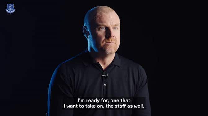 Preview image for Sean Dyche's first interview at Everton