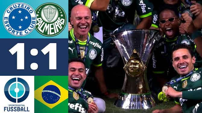 Vorschaubild für Trotz Unentschieden wird Palmeiras zum 12 mal Meister! | Cruzeiro - Palmeiras |