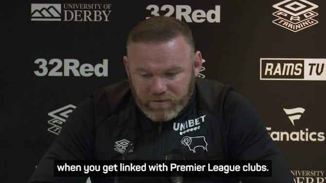 Preview image for Rooney flattered by Burnley links