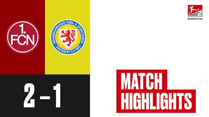 Imagem de visualização para Highlights_1. FC Nürnberg vs. Eintracht Braunschweig_Matchday 24_ACT