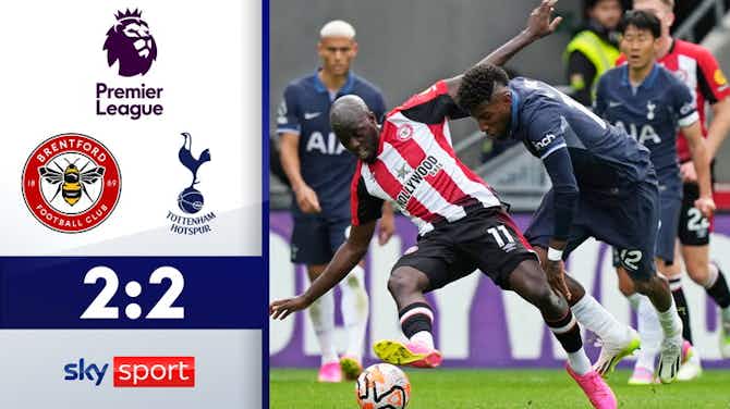 Vorschaubild für Remis im 1. Spiel ohne Kane | Brentford - Tottenham | Highlights - Premier League 2023/24