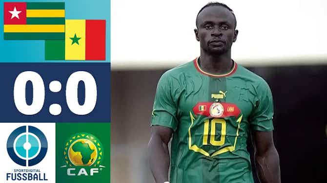 Vorschaubild für Mané vergibt Riesenchance! Schlussfeuerwerk von Narey & Togo wird nicht belohnt | Togo - Senegal