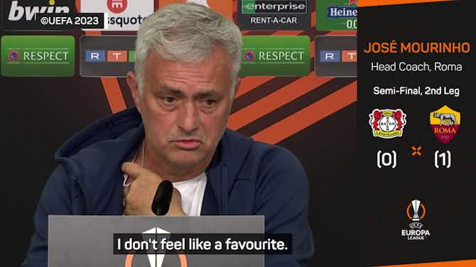 Preview image for Mourinho rubbishes Roma favourites talk