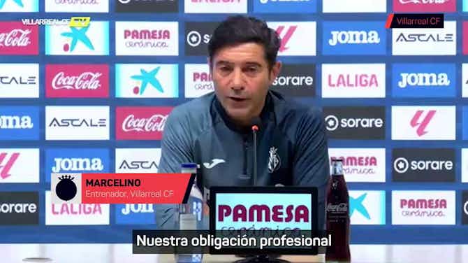 Vorschaubild für Marcelino: "Nuestro objetivo debe ser sacar los 21 puntos"