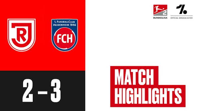 Anteprima immagine per Highlights_SSV Jahn Regensburg vs. 1. FC Heidenheim 1846_Matchday 34_ACT