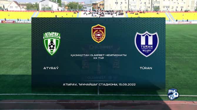 Preview image for Kazakhstan Premier League: Atyrau 0-2 Turan