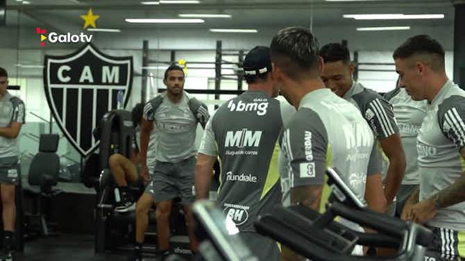 Vorschaubild für El primer entrenamiento de Gaby Milito con Atlético Mineiro