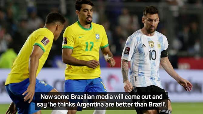 Pratinjau gambar untuk Enrique backs Argentina and Brazil as World Cup favourites