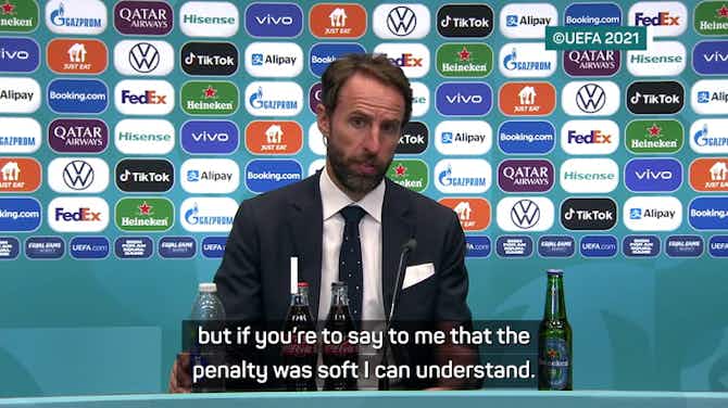 Preview image for 'The penalty was soft, I can understand that' - Southgate