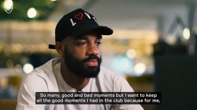 Preview image for Lacazette thanks Arsenal fans in farewell interview