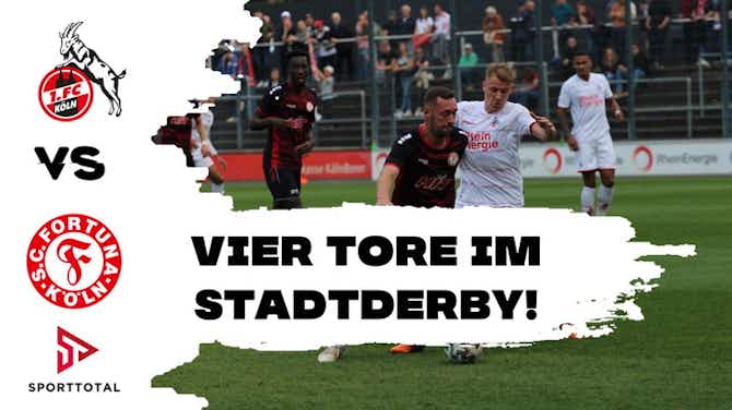 Vorschaubild für Traumtor im Kölner Stadtderby! | 1. FC Köln II vs. Fortuna Köln | Regionalliga West