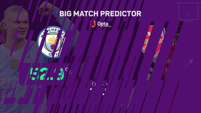 Imagem de visualização para Manchester City v Arsenal - Big Match Predictor