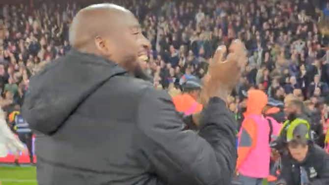 Imagen de vista previa para Mateta comemora goleada do Crystal Palace sobre o United
