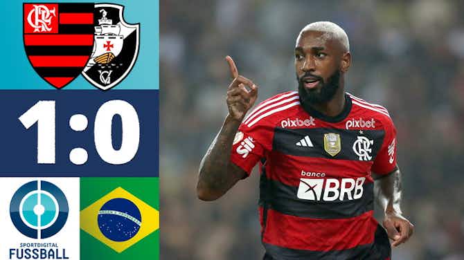 Vorschaubild für Zitterpartie im Maracana-Stadion! Gerson beschenkt Flamengo mit 3 Punkten | Flamengo - Vasco da Gama