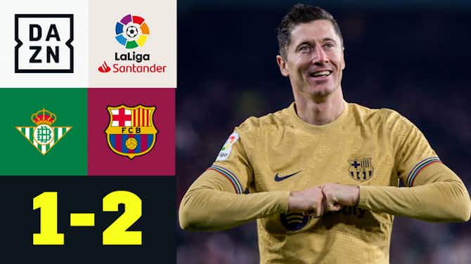 Vorschaubild für La Liga: Real Betis 1-2 Barcelona