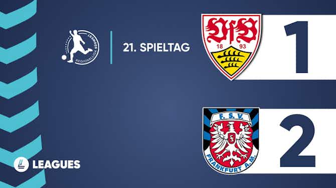 Vorschaubild für Regionalliga Südwest - Stuttgart II 1:2 FSV Frankfurt