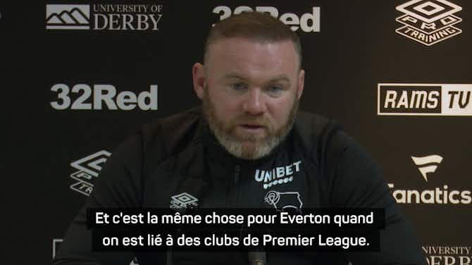Image d'aperçu pour Burnley - Rooney : "Évidemment, j'ai vu les rumeurs..."