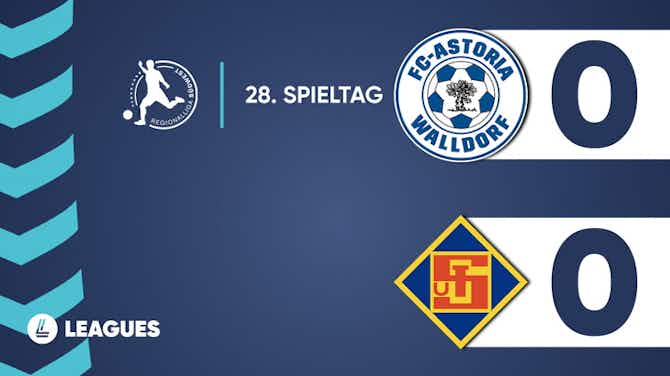 Vorschaubild für Regionalliga Südwest - FC-Astoria Walldorf 0:0 TuS Koblenz