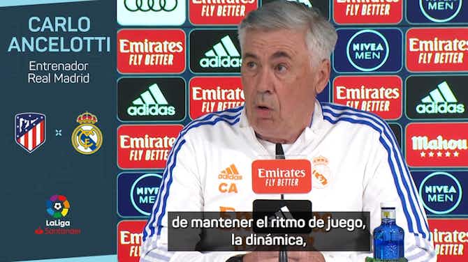 Imagen de vista previa para Ancelotti, en titulares: "Tenemos que respetar la competición y la camiseta que llevamos"