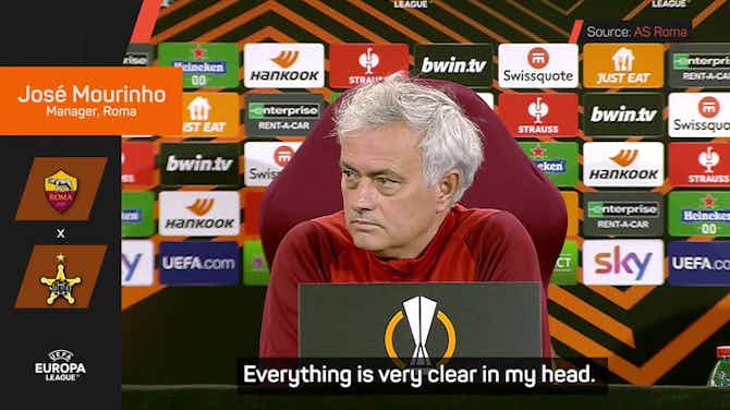 Preview image for Mourinho 'very clear' on Roma future