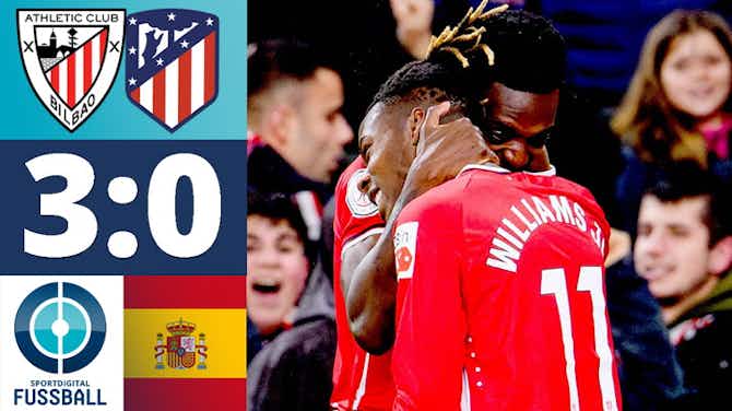 Preview image for Williams-Brüder elimieren Atleti fast im Alleingang! | Athletico Bilbao - Atletico Madrid