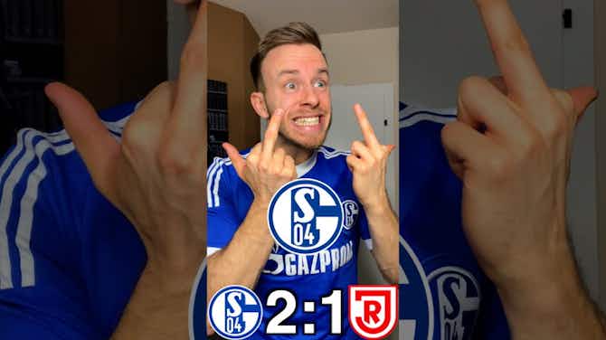 Vorschaubild für 2:1 - Revanche geglückt! Schalke dreht das Spiel gegen Regensburg!