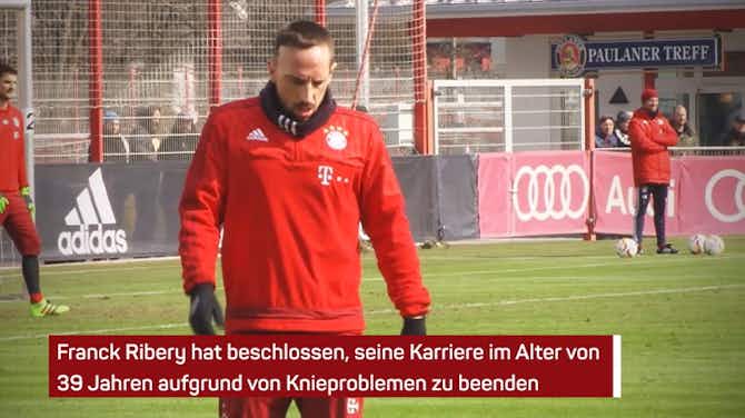 Vorschaubild für Ribéry: Bayern-Legende "Filou" beendet Karriere 