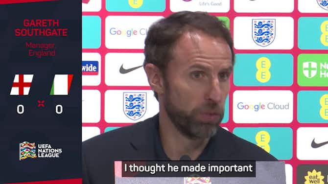 Preview image for Southgate impressed with England newcomers
