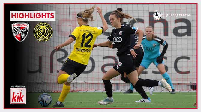 Vorschaubild für Spätes Gegentor bringt die Entscheidung! | FC Ingolstadt 04 - SV 67 Weinberg | 2. Frauen-Bundesliga