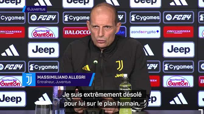 Imagen de vista previa para Juventus - Allegri sur la suspension de Paul Pogba : "Le football perd un joueur extraordinaire"