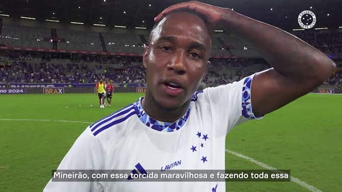 Imagem de visualização para Jogadores do Cruzeiro comemoram triunfo: "Vitória mais que merecida"