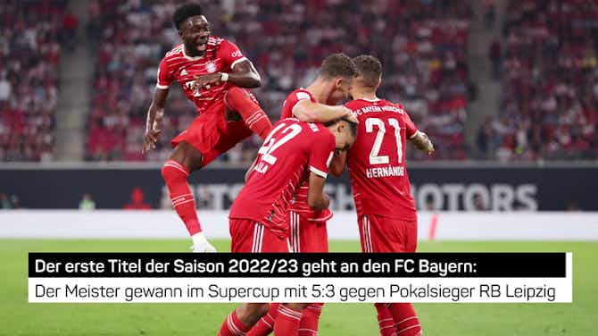 Vorschaubild für Fakten-Report: Bayern gewinnt den Supercup mit 5:3