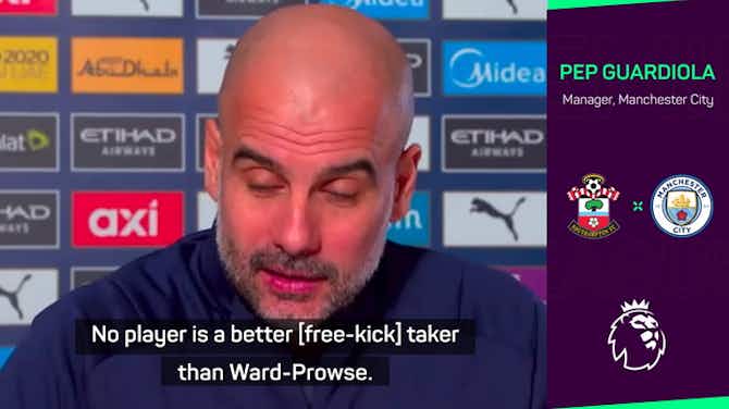 Preview image for Ward-Prowse the 'best free-kick taker in the world', says Pep