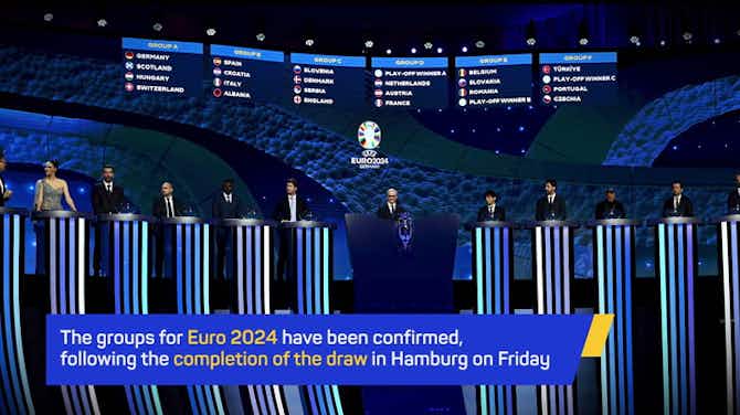 Preview image for Breaking News - Euro 2024 groups confirmed