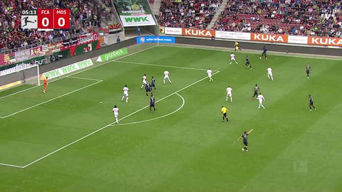 Imagem de visualização para Augsburg - Mainz 0 - 1 | GOL - Ludovic Ajorque