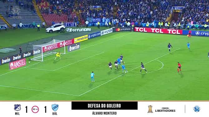 Pratinjau gambar untuk Millonarios - Bolívar 1 - 1 | DEFESA DO GOLEIRO - Álvaro Montero