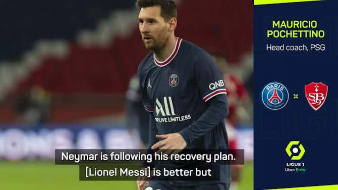 Preview image for Pochettino provides update on Messi and Neymar