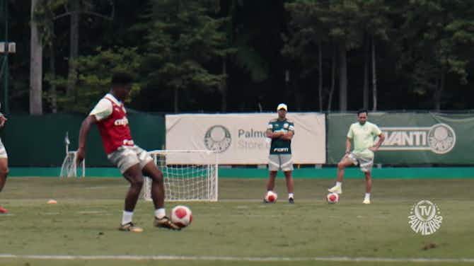 Imagem de visualização para Endrick anota golaço de cavadinha em treino do Palmeiras