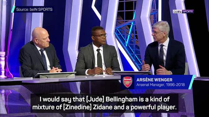 Preview image for Bellingham is 'Zidane with power' - Wenger