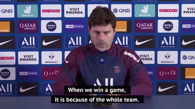 Preview image for Pochettino wants improvement after meetings with PSG squad